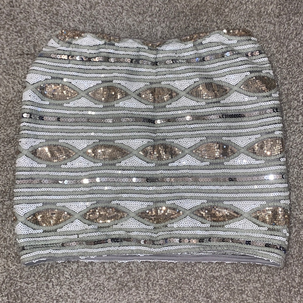 Sequin Bodycon Skirt